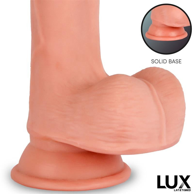 Max Dildo Triple Densidad con Testículos 21 cm - LUX - Dildos o Consoladores (4)