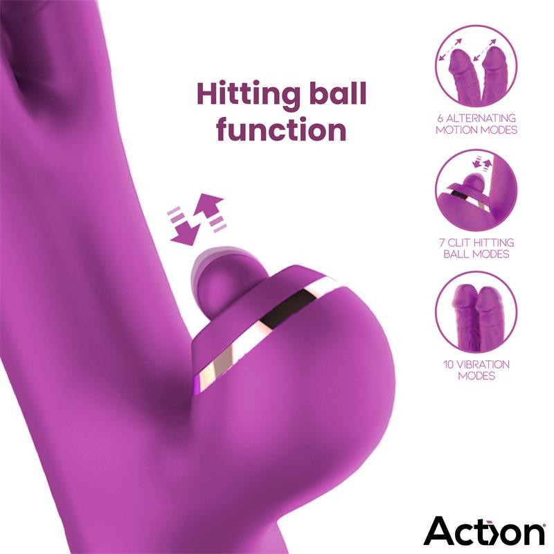Nico Vibrador con Dos Dildos - Action - Vibradores (4)