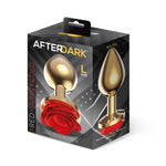 Bella Plug de Metal Dorado Talla L - AfterDark - Plugs anales (4)