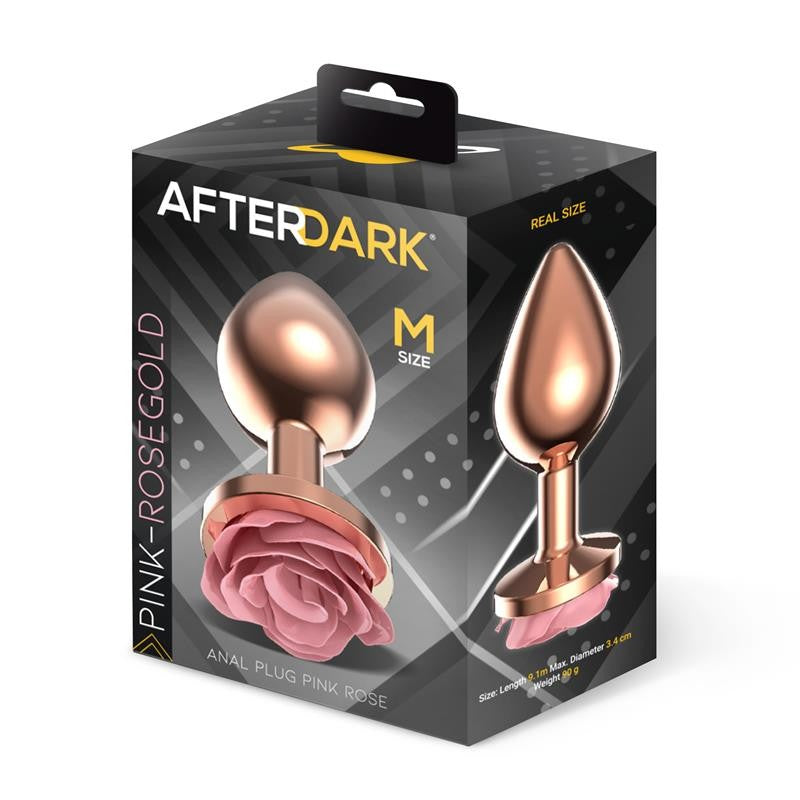 Plug de Metal total Pink Talla M - AfterDark - Plugs anales (4)