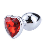 Plug Anal Corazón Rojo Talla S - AfterDark - Joyas Anales (4)