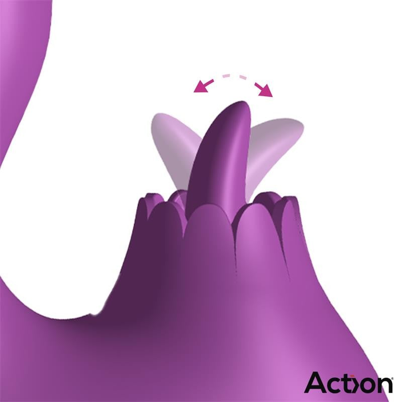 Vibrador Toka con Oscilación y Lengua - Action - Vibradores (4)