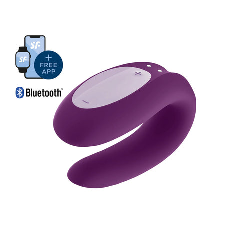 Satisfyer Double Joy Morado 0