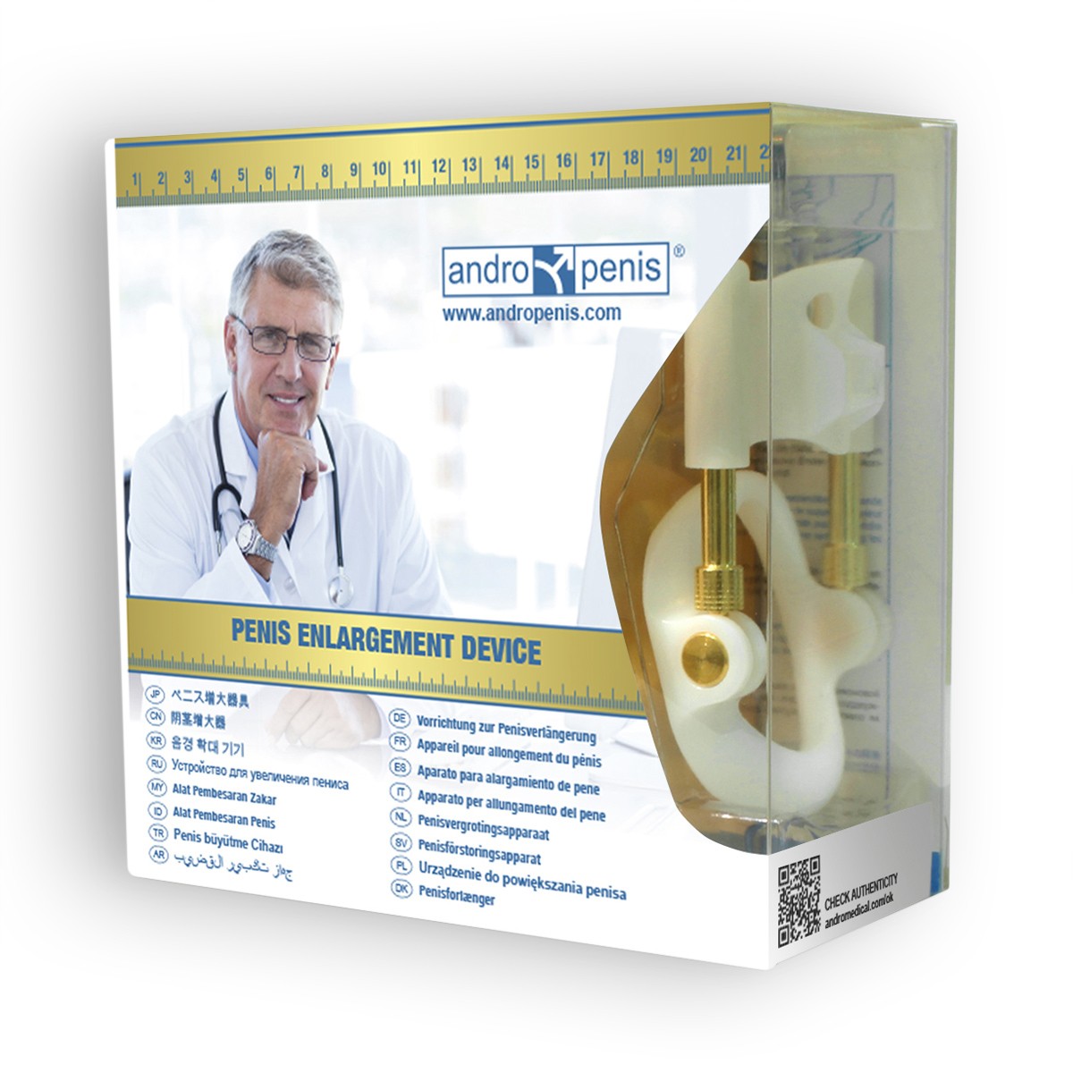 Andropenis Gold - Andro Medical - El alargador de pene, al detalle (4)