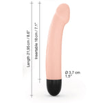 Marc Dorcel Vibrador realistico para cumplir con tus deseos más ardientes. Perfecto para una noche de pasión. Real vibrator M