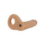 Dildo Anal Vibrador con Anilla para Pene