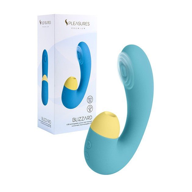Vibrador Blizzard Turquesa - S Pleasures - Vibradores (5)