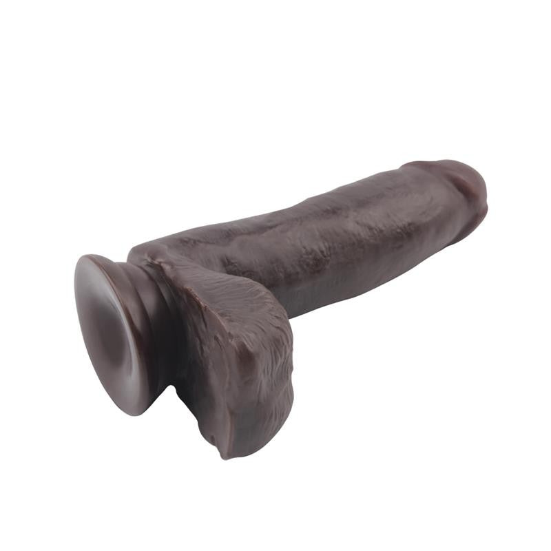 Dildo Realístico Romeo Marrón 17 cm 4