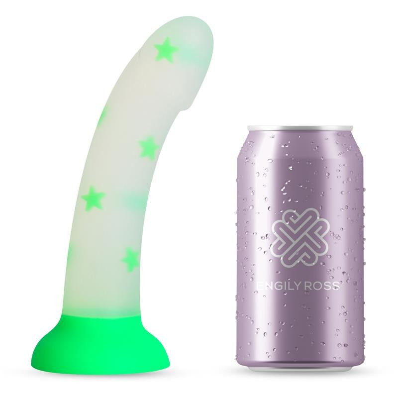 Dildo Confetti Star que Brilla en la Oscuridad 17 cm - ENGILY ROSS - Dildos o Consoladores (5)