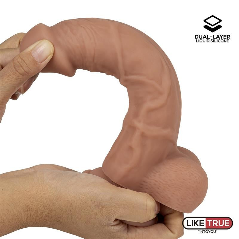 Dildo Realista Silicona Dual Layer 20 cm - Liketrue - Dildos o Consoladores (5)