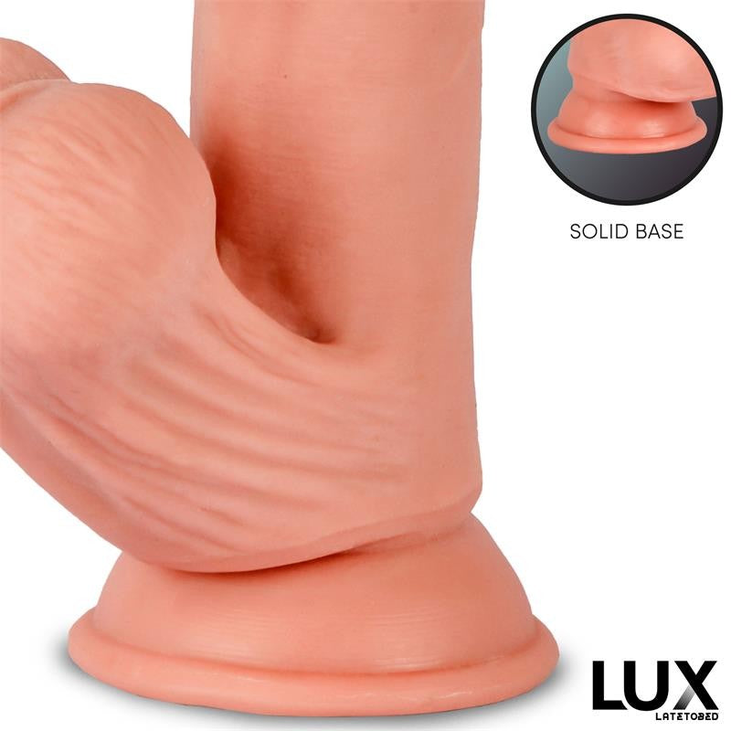 Dirk Dildo Triple Densidad con Testículos Oscilantes - LUX - Dildos o Consoladores (5)
