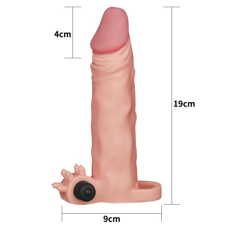 Funda para el Pene con Vibración +5 cm 4