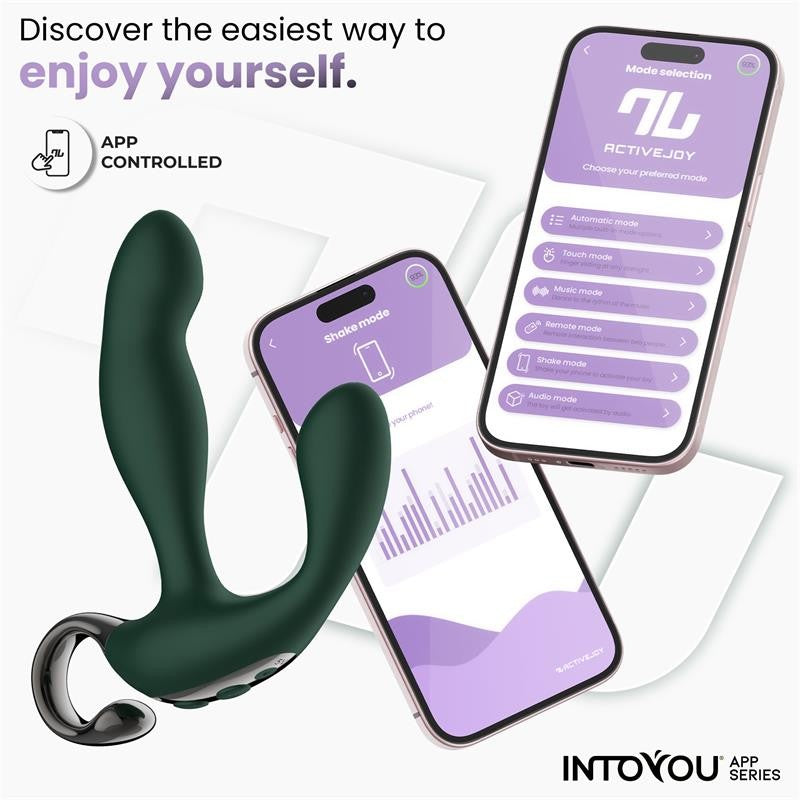 Masajeador Prostático Greeny con App - Intoyou App Series - Vibradores masculinos para el masaje prostático (5)