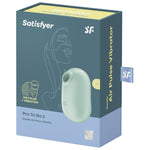 Pro To Go 2 Estimulador y Vibrador Verde - Satisfyer - Vibradores (5)