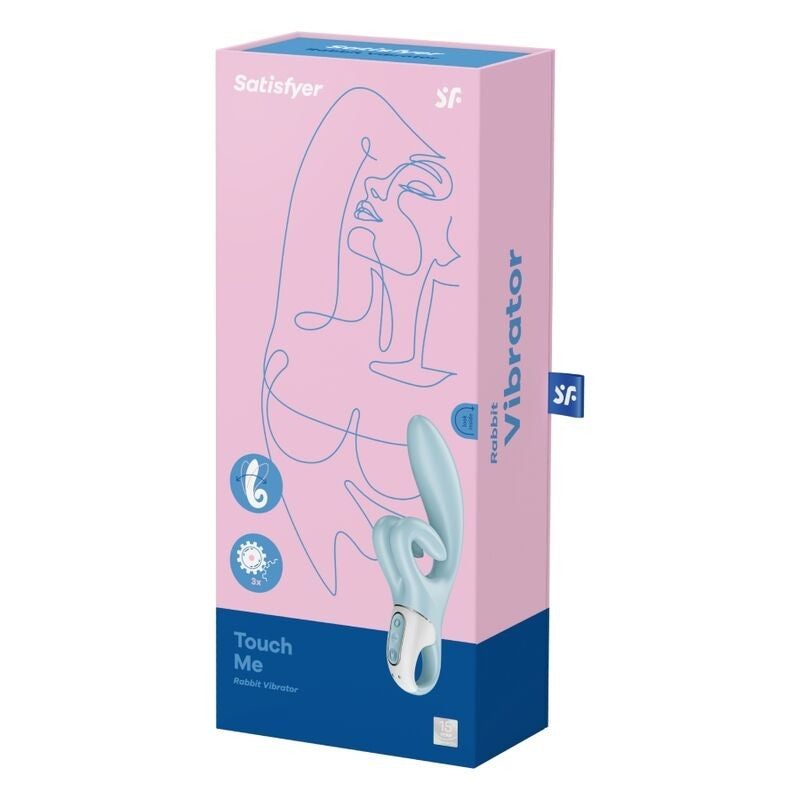 Touch Me Rabbit Azul - Satisfyer - Vibradores (5)