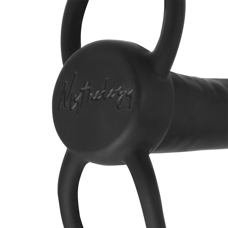 Arnés para doble penetración Cobi Onyx - Mythology - Arneses con pene o dildo Strap-On (4)