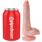 Dildo Realista KC 6 Con Testículos 15 cm - KingCock - Dildos o Consoladores