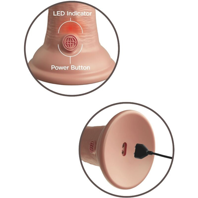 King Cock Elite 6 Vibrador 15 cm - KingCock - Vibradores (5)