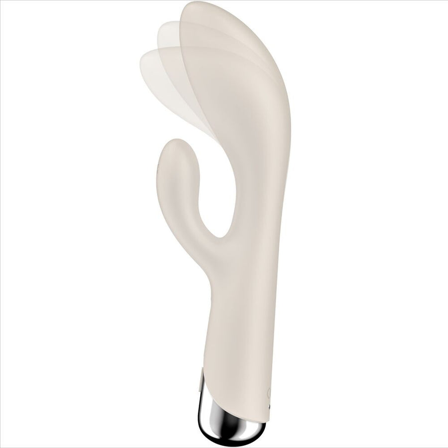 Conejito Spinning Rabbit 1 Beige - Satisfyer - Vibradores (6)