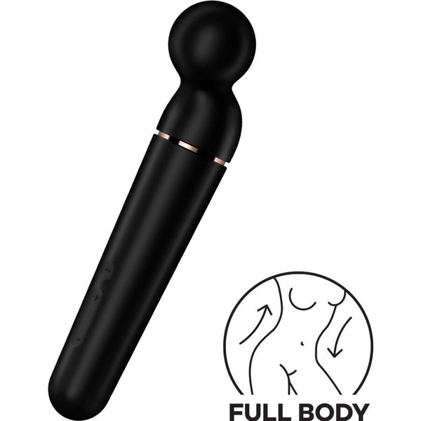 Masajeador Planet Wand-er Negro - Satisfyer - Vibradores
