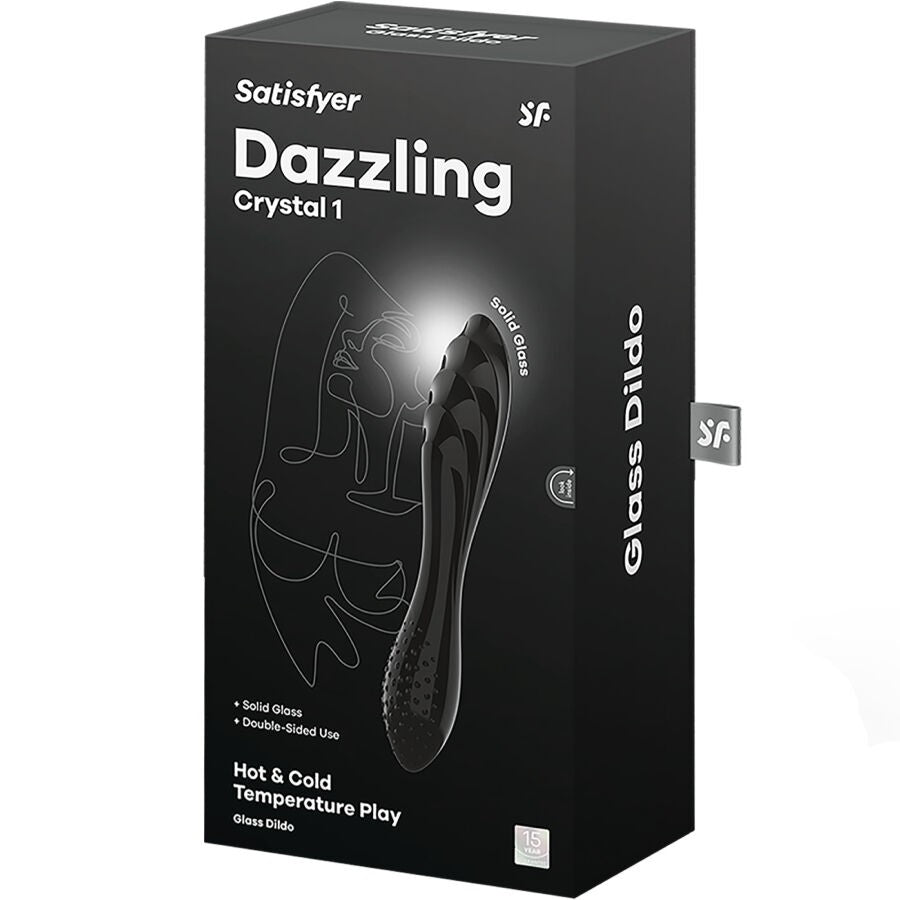 Dildo Cristal Dazzling Negro - Satisfyer - Dildos o Consoladores (5)