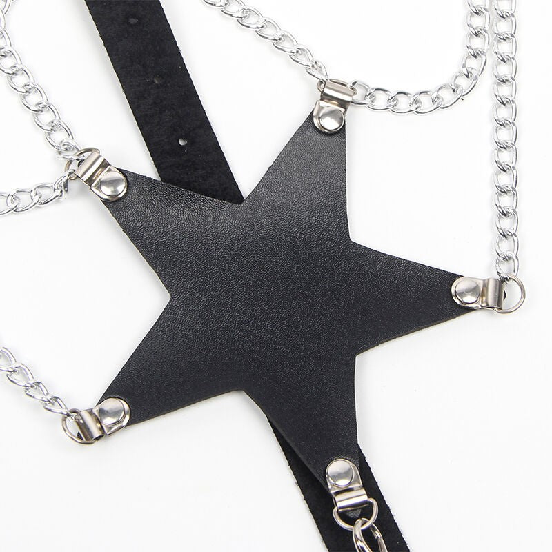 Arnés Cuerpo Entero con Cadenas Talla Única - Subblime - Lencería erotica (5)
