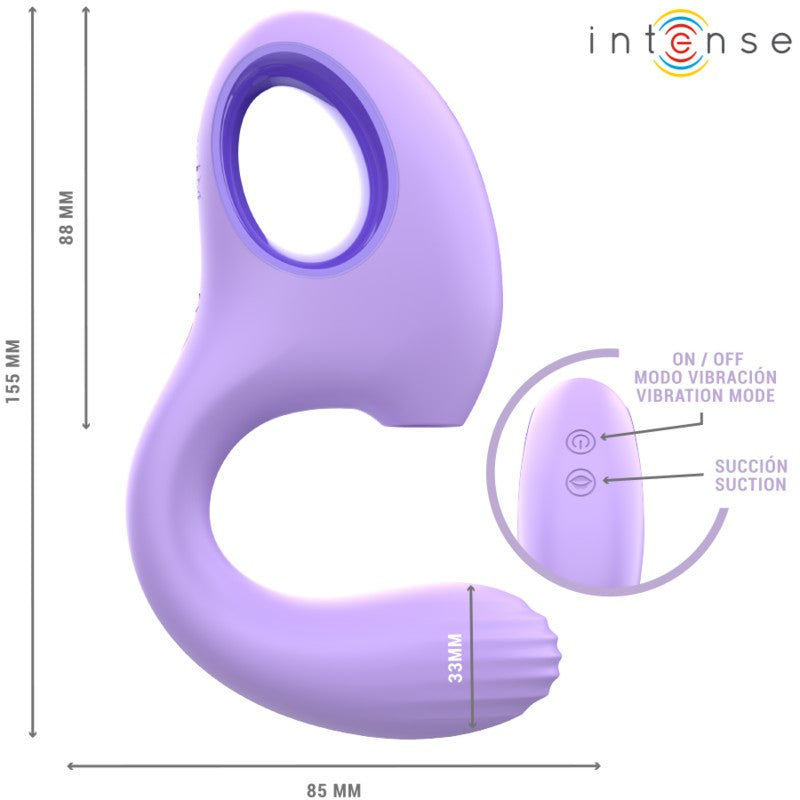 Vibrador Baxter con Estimulador Clítoris 4