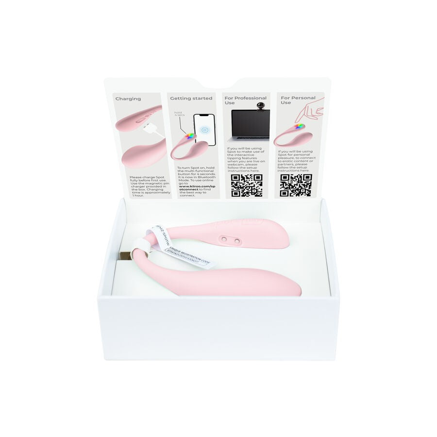 Huevo Vibrador Spot Kiss Me - Kiiroo - Vibradores (5)