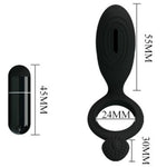 Anillo vibrador Ethel - PrettyLove - Anillo vibrador para el pene (con y sin vibración) (3)