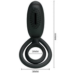 Anillo vibrador Esther - PrettyLove - Anillo vibrador para el pene (con y sin vibración) (3)