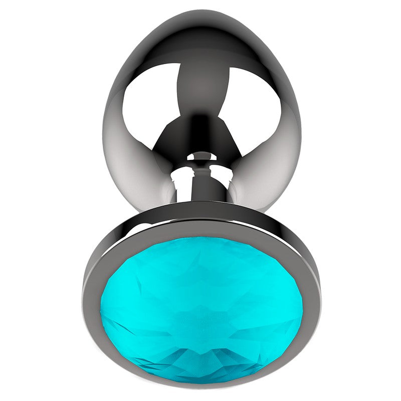 Plug anal L Cristal Azul 4 cm 4