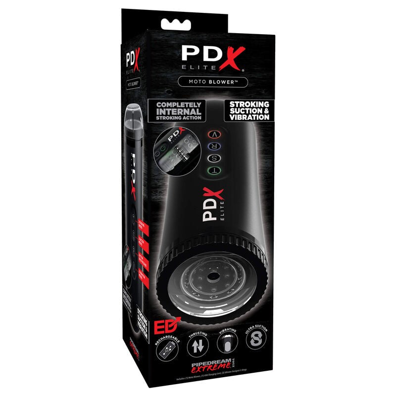 Moto Blower Avanzado - Pipedream - Masturbadores masculinos (5)