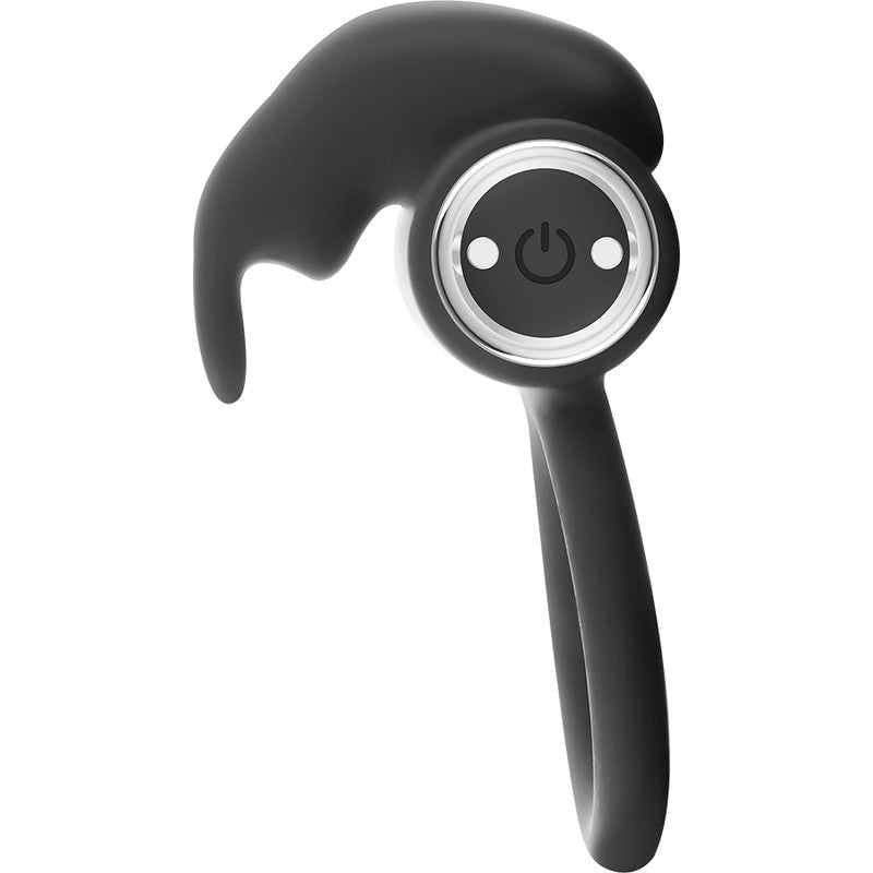 Silver Burton - Black Silver - Anillo vibrador para el pene (con y sin vibración) (4)