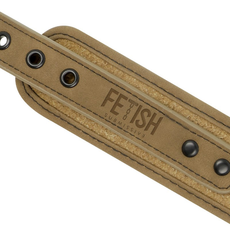Collar con agarradera dorado - FetishSubmissive - Kits para BDSM (5)