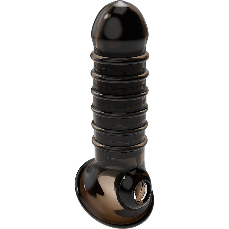 Funda extensora V15 Negra - VirilXL - Fundas para el pene (5)