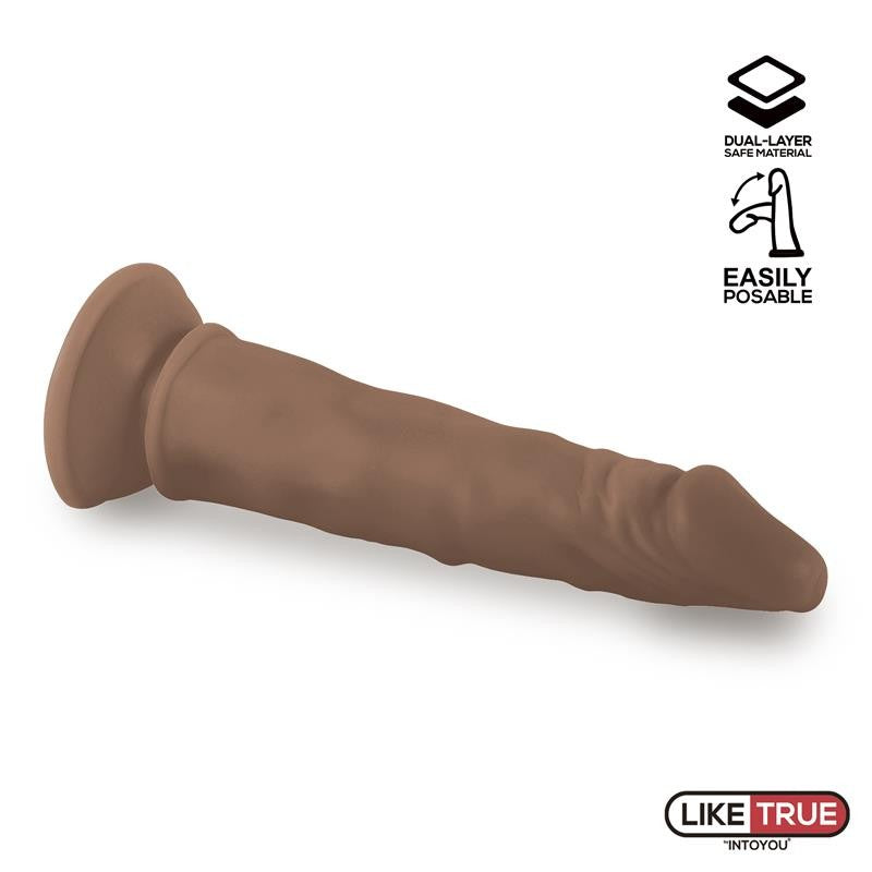Lenser Marrón Dildo Realista 20 cm - Liketrue - Dildos o Consoladores (6)