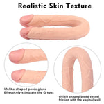 Dildo doble forma de U Blake 46 cm - Shequ - Dildos o Consoladores (5)