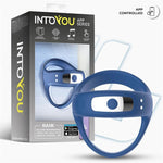 Rank Anillo Doble Vibrador con App - Intoyou App Series - Anillo vibrador para el pene (con y sin vibración) (4)