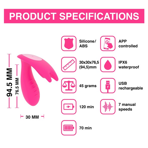 Vibrador doble Eidolon con App - MagicMotion - Vibradores (4)