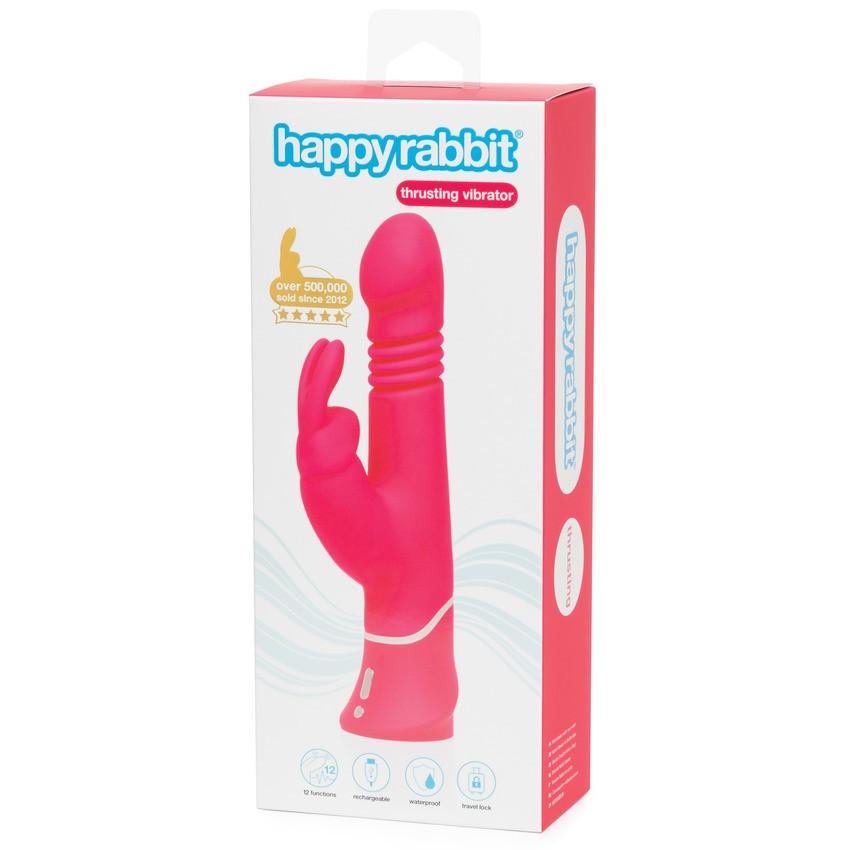Conejito sube y baja Rosa - HappyRabbit - Vibradores (4)