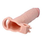 Funda Pene Realista S5 Con Vibración - Virgite - Fundas para el pene (2)