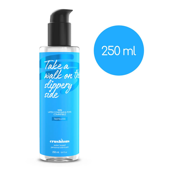 Lubricante Base Agua Neutro 250 ml - Crushious - Lubricantes sexuales