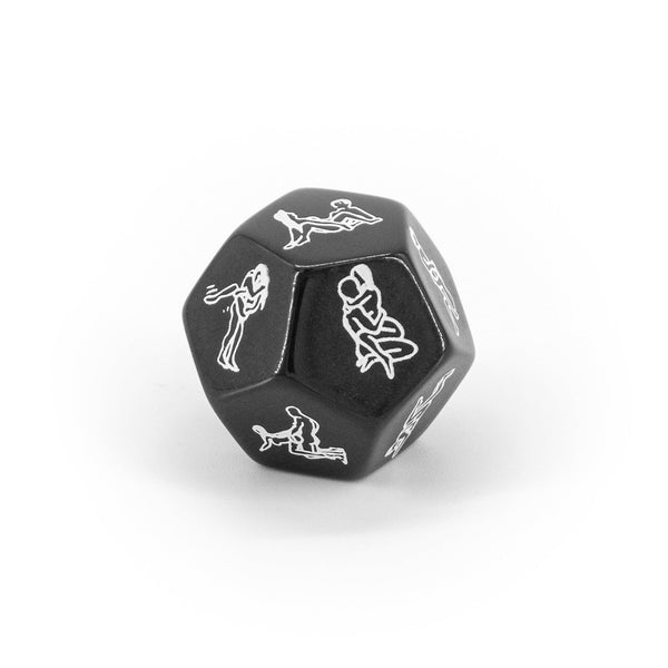 Dado de Posturas 12 caras - WhitePleasures - Juegos de mesa eróticos