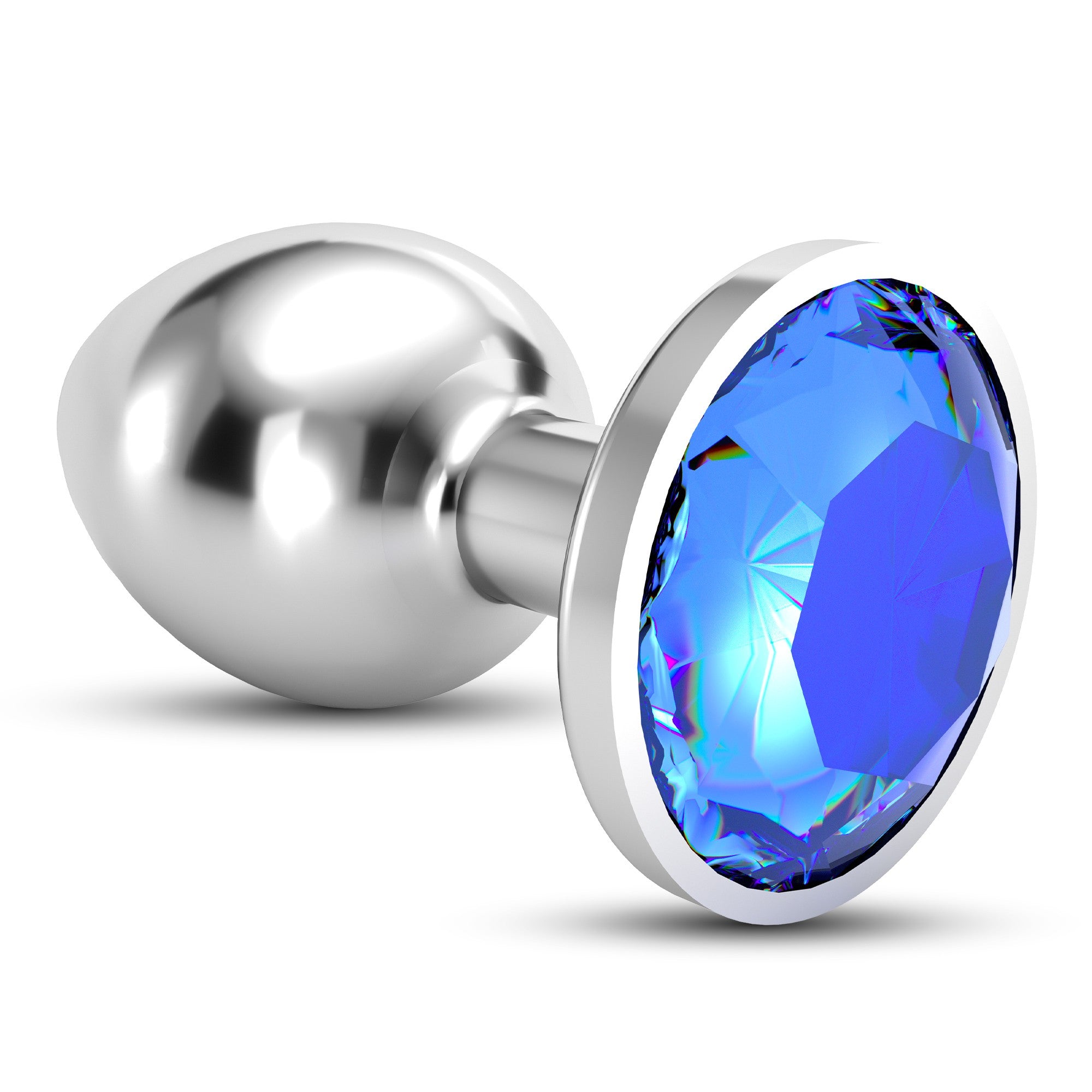 Plug con joya Talla M - WhitePleasures - Plugs anales (2)