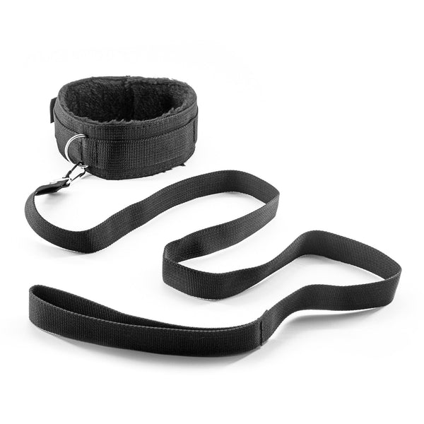Collar con correa - WhitePleasures - Kits para BDSM