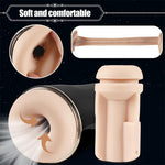 SHEQU - SNOW MASTURBADOR VAGINA CON VIBRACIÓN Y SUCCIONADOR_product