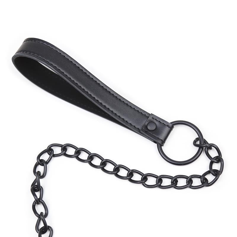 Collar con Correa Negro Fetish 5