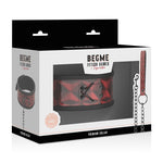 BegMe Collar rojo cuero vegano - BegMe - Kits para BDSM (6)