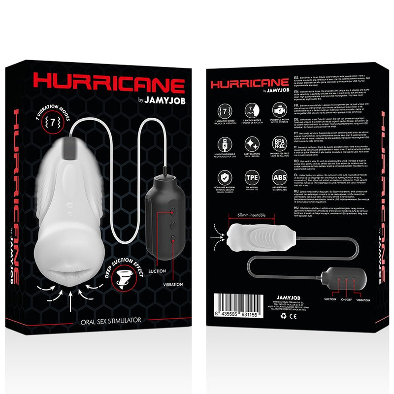 Masturbador con succión Hurricane - JamyJob - Masturbadores masculinos (5)