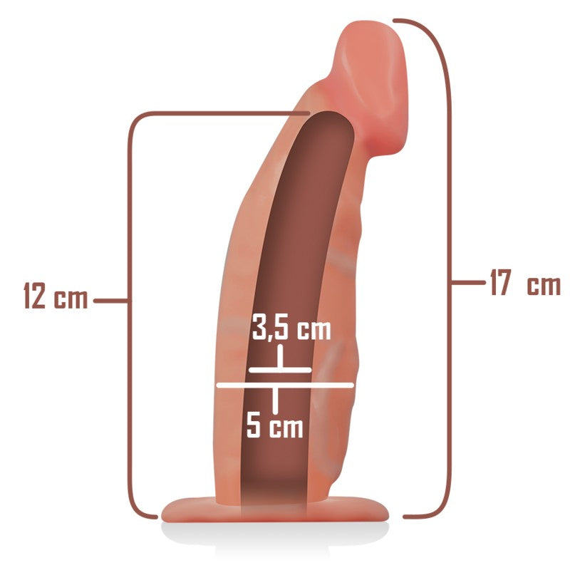Arnés Hueco Adonis 18 cm - Intense - Arneses con pene o dildo Strap-On (4)